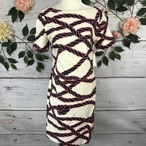 NWT Anthropologie Size 6 Maeve Nautical Bow Back